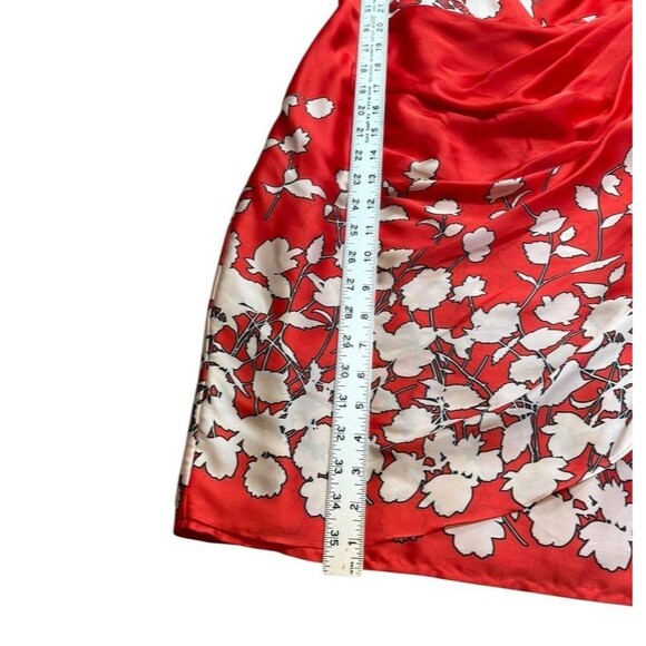 OASIS One Shoulder Party Dress Size UK 10 US 6 - Floral  Wedding- Formal-*READ* - Picture 8 of 10